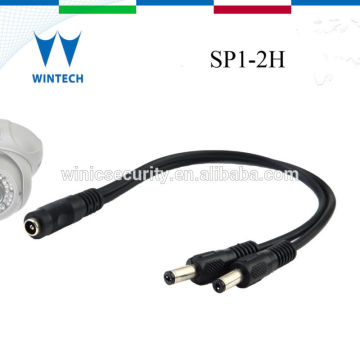 power cable 1 to 2 way splitter