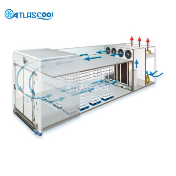 Portable Mobile Containerized Blast Freezer