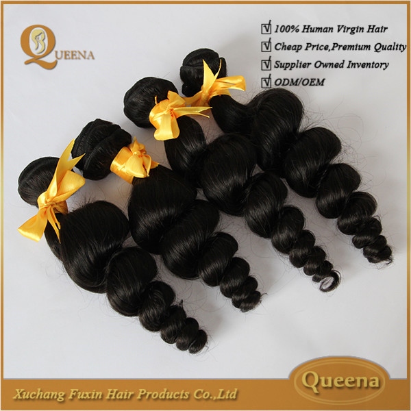 Weave Prices Extensions Uk Human Hair Weaves Loose Wave Curls Hair WEAVING Non-remy Hair
