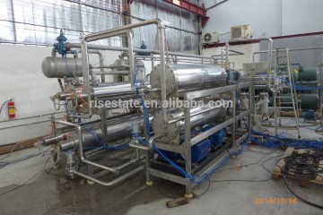 scraped surface heat exchanger/pasteurization machine
