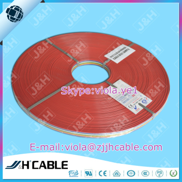 colorful flat ribbon wire rainbow cable