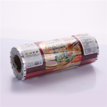 Food grade food packaging plastic film roll for snack packaging