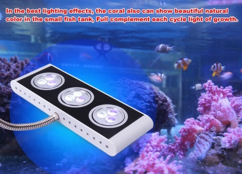 Smart Small Slight LED Aquarium Light with Two Channels LED Individualcontrol