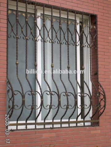 outdoor anti-theft iron window guards manufacturer