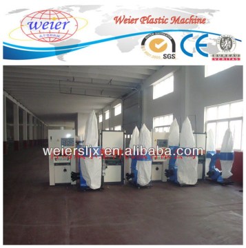 Qingdao weier-630 wpc profile sanding embossing electric brush sanding machine