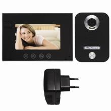 7 inch handfree nameplate 2 wires video door phones