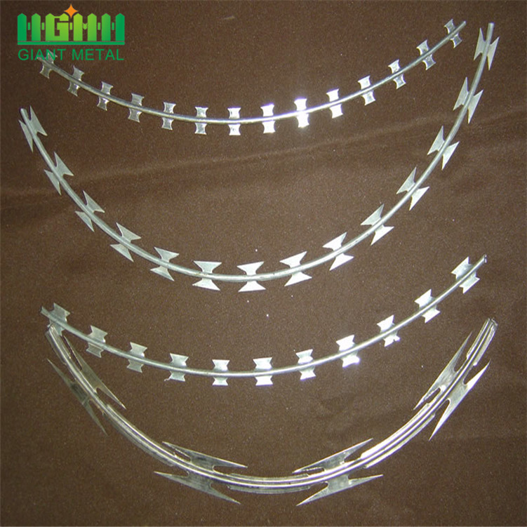 Cheap Galvanized clips razor wire razor clip