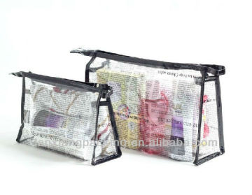 transparent pvc pouch, transparent retort pouch, standing pouch