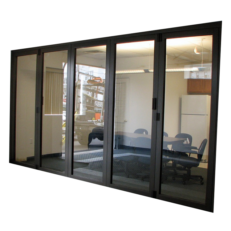 AS/NZ2208 standard double clear glazing aluminium frame heavy duty commercial building used metal security doors