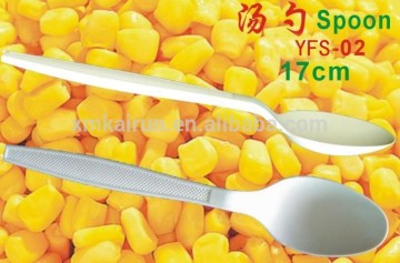 Sales Biodegradable Spoon, Cornstarch Spoon (Size: 17cm)