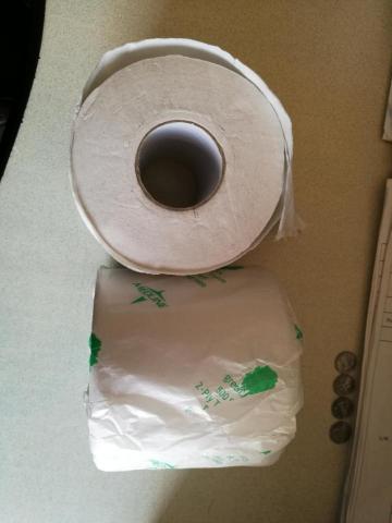 recycle bath tissue roll