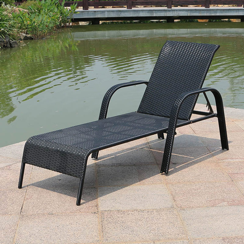 Outdoor Rattan Furniture Pool Chairs Sun Lounger Swimming