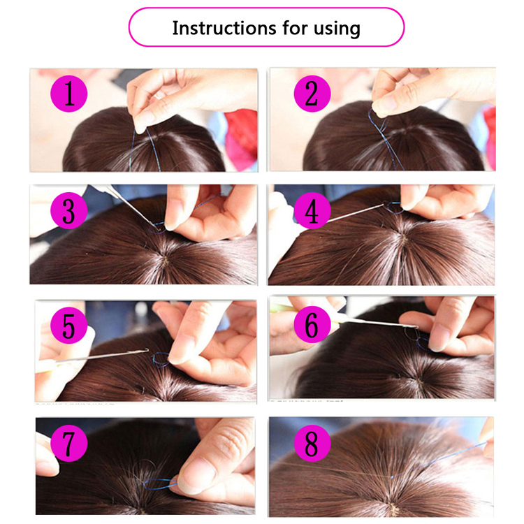 Synthetic Hair Extensions for Accessories High Temperature Fiber Bling Women's Hair Tinsel Glitter Strands In Braiders