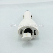 factory wholesale price 2USB car cigarette adapter