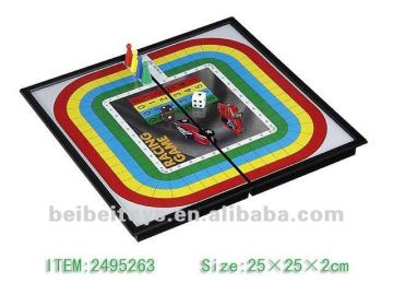 Folding Magnetic Borad Game - Racing Game