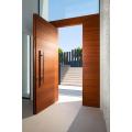 Soundproof Waterproof Solid Wooden Pivot Door Front Entry