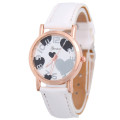 New Casual watch hot sale leather ladies watch
