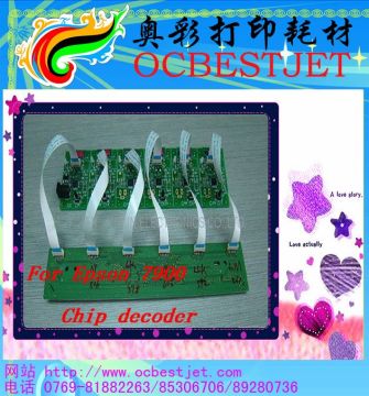 100% Stable quality Decoder For Epson 7900 Chip Decoder