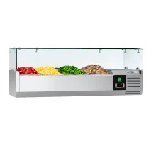 Kitchen Counter Top Salad Bar Pizza Refrigerator Prep Table