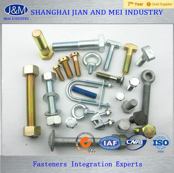 chemical double ended screw machine bolt