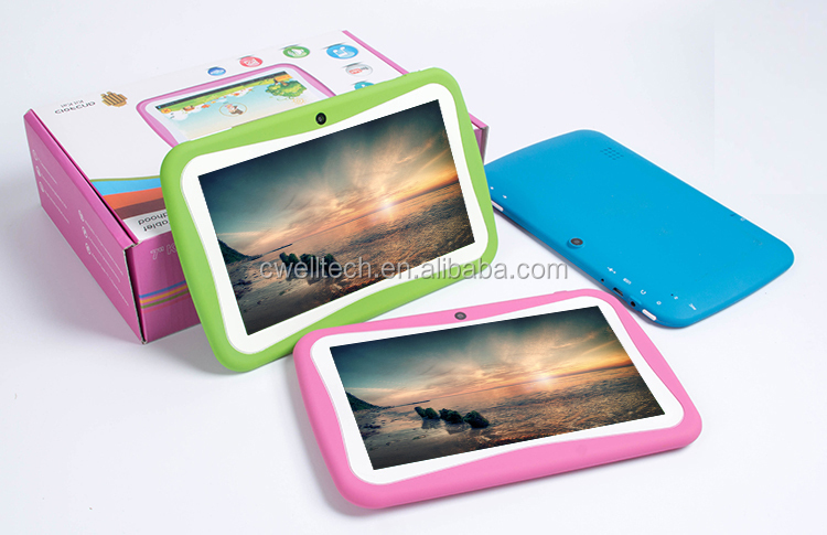 Boxchip Q703 7 inch Capacitive Touch Screen 8GB ROM Dual Cameras Android Kids Learning Tablet PC