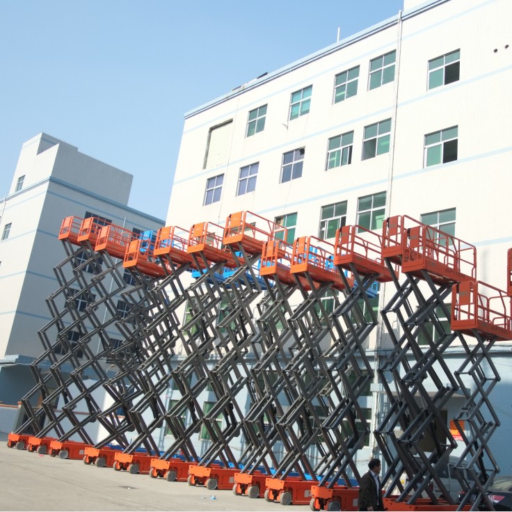 Self-Propelled Car Lift with CE Standard