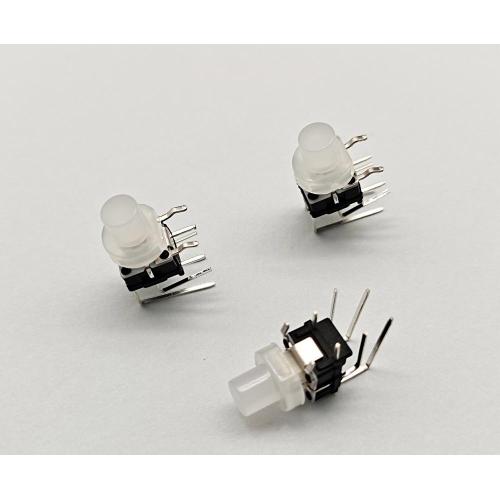 Interrupteur tactile à bouton-poussoir lumineux 12VDC