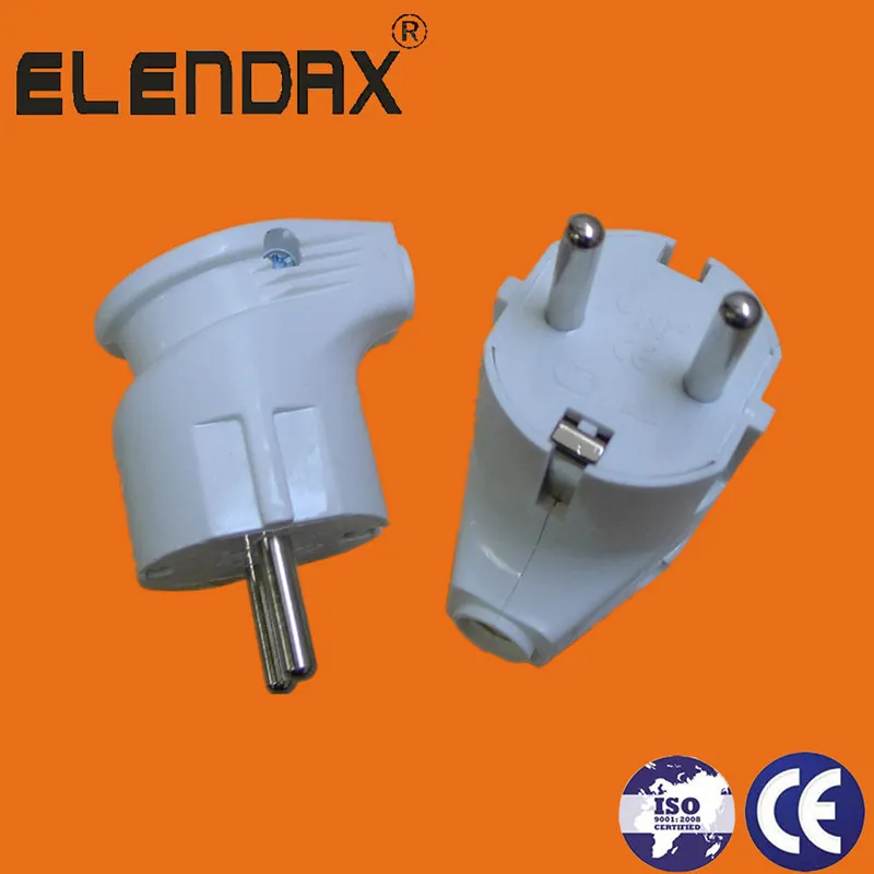 Russia Style 2 Pin Electric Power Plug (P8054)
