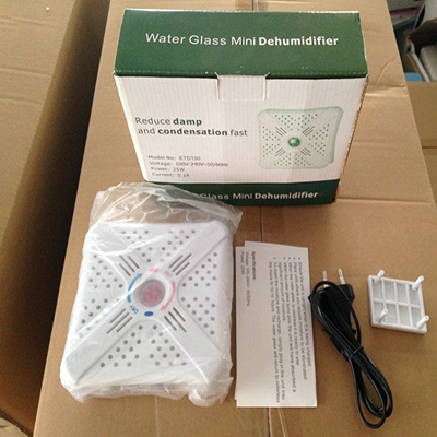 Wireless Desiccant Dehumidifier/Moisture Absorber/Renewable Mini Dehumidifier