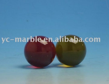 Big size glass marble bead