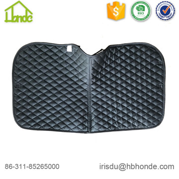 Diamond Pattern Black Polycotton Horse Saddle Pad