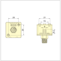 SVLEC lågt tryck Positive Digital Pressure Switch