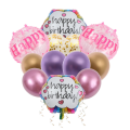 Feliz cumpleaños Foil Balloons de látex