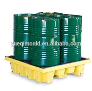 rotational molded spill pallet