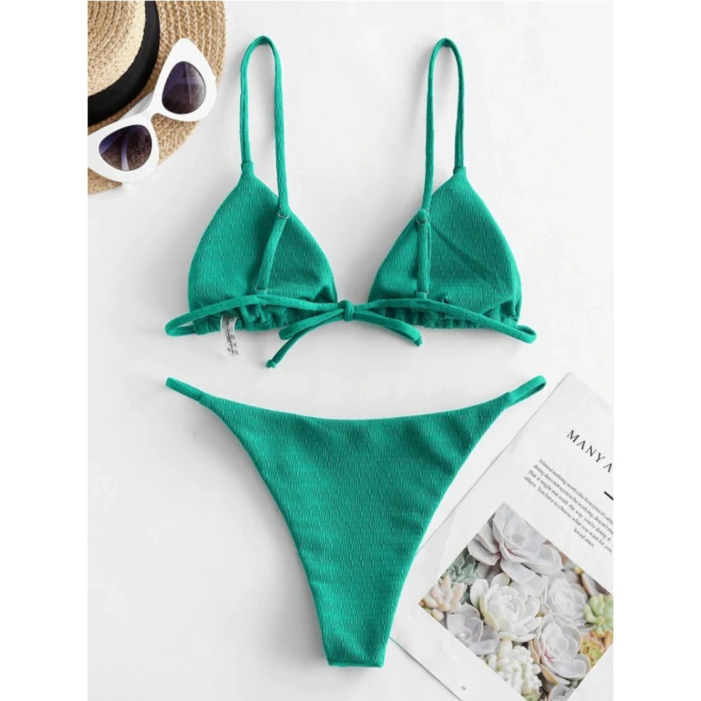 Fashion High Quality Solid Color Bra and Panty Set Bra Sexy Female Underwear