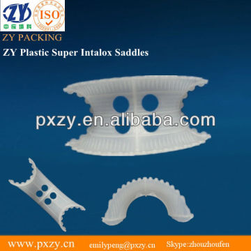 Absorption tower&Distribution tower Plastic Intalox saddles, Plastic Super Intalox saddles