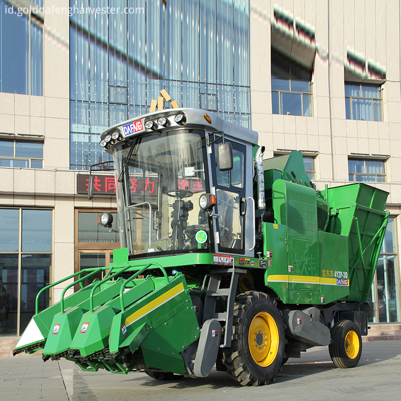 3 rows corn picker