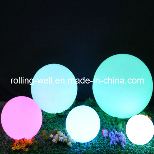 Home Decoration Color Rechangeable LED Luminated Decoration, LED Decorative Balls