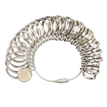 Wholesale Cheap Jewelry Ring Size Measuring Tool - HK Size Metal Circle Finger Gauge
