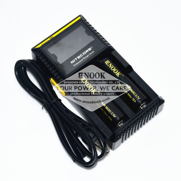 New Nitecore D2 Battery Charger Intelligent D2