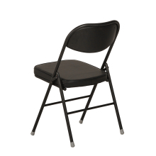 cheap metal black folding chair