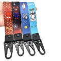 Sublimering nyckelringar lanyard anpassad nyckelring design