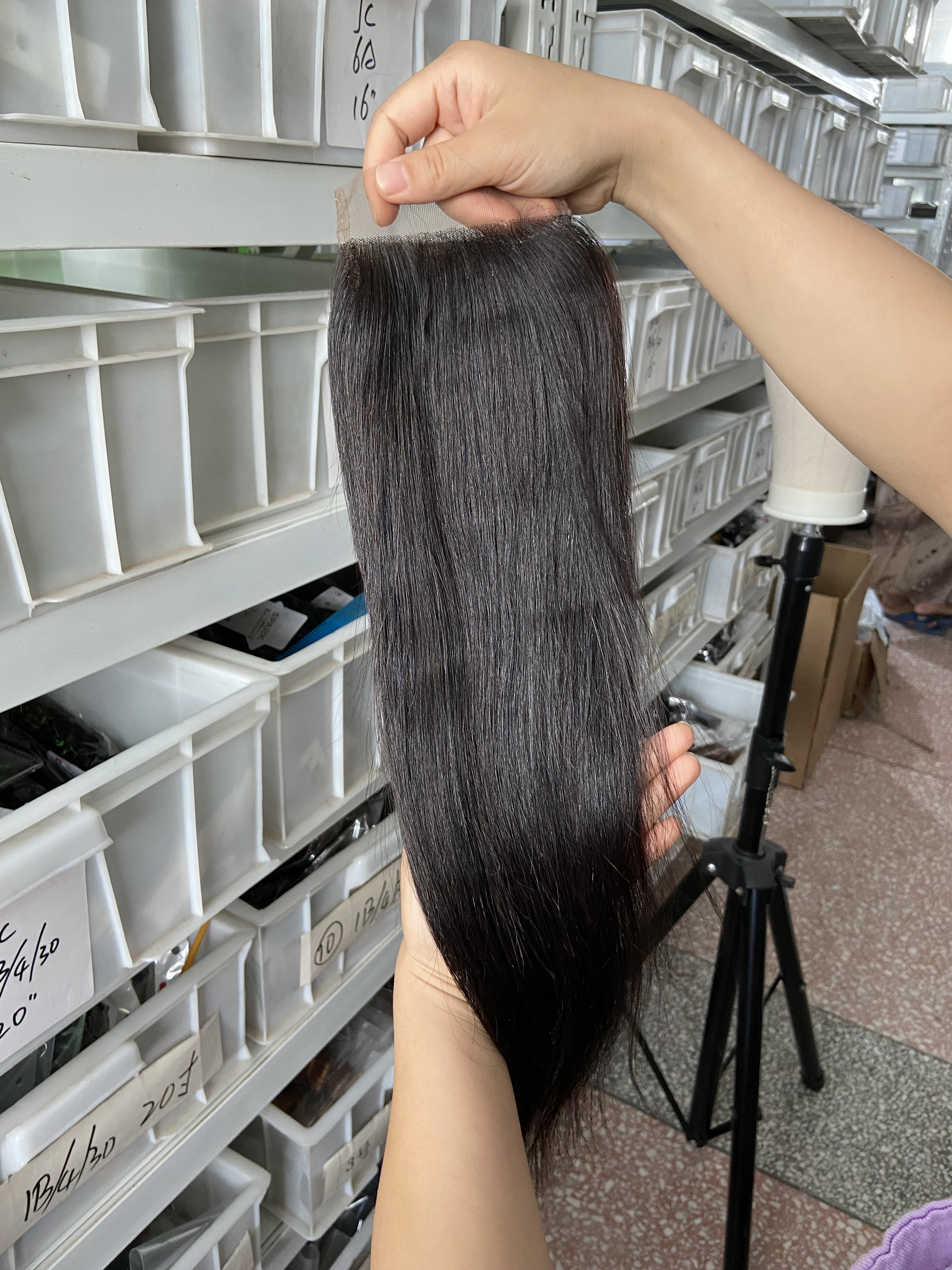 OEM Custom Logo Virgin Human Hair Swiss Lace Transparent Lace Frontal Closures 360 13x6 4x4 5x5 Hd Lace Closure