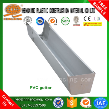 PVC Fitting Rain Gutters / Roof Gutter