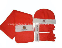 Children Fleece Hat Scarf Glove Set