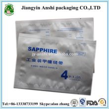 Small metalized aluminium foil bags for medical/silver laminated bag