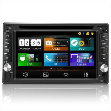 6.2 Inch 2DIN Autoradio - WinCE Car Receiver with USB & MP5 Player