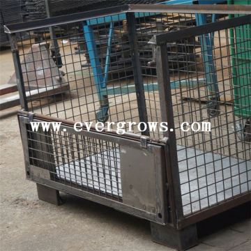 Rigid Zin Plated Steel Metal Stillage