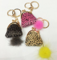Tiny Mink bont bal sleutelhangers voor vrouwen handtas charmes