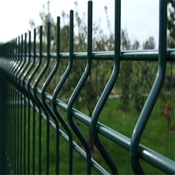 Outdoor PVC Coated 3D Wire Mesh Fence